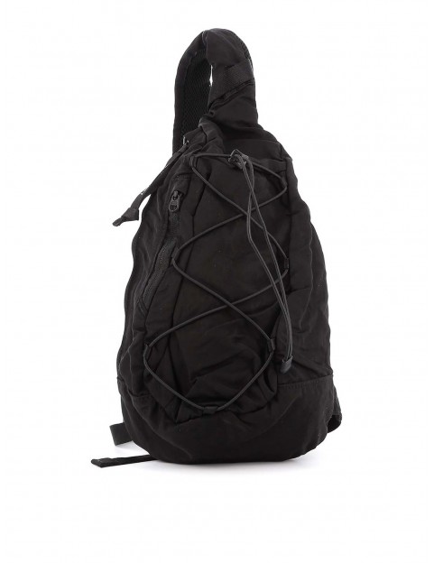 Sac C.P Company back pack nylon satin black 08CMAC038A-005269G-999