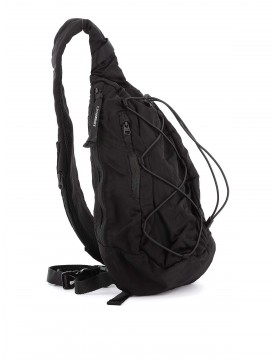 Sac C.P Company back pack nylon satin black08CMAC038A-005269G-999 coté