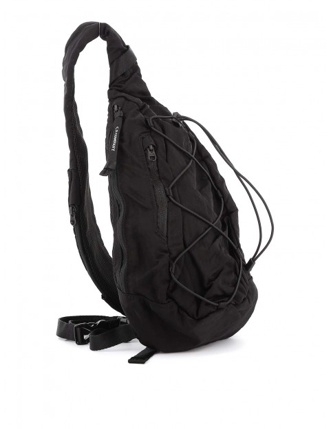 Sac C.P Company back pack nylon satin black08CMAC038A-005269G-999 coté