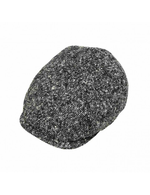 Casquette Stetson 6 Panel donegal gris 6640601-433 haut