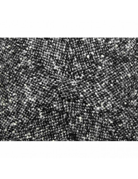 Casquette Stetson 6 Panel donegal gris 6640601-433 detail