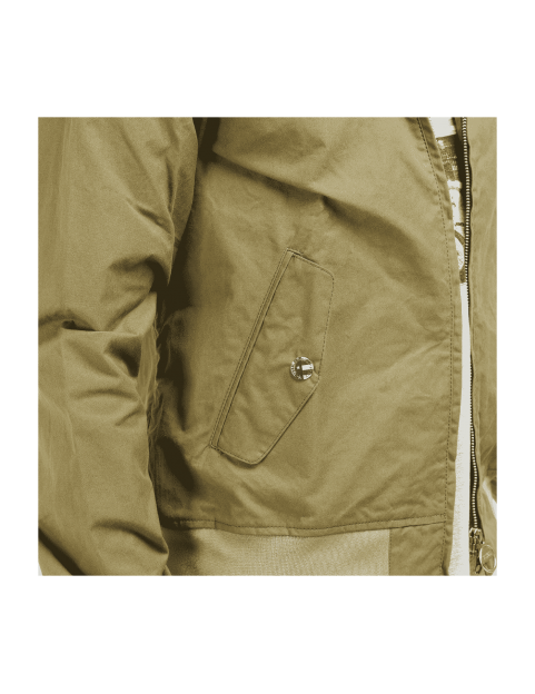 Blouson Barbour Hybrid Aero Merchant casual dusty green  MCA0818-GN31 detail