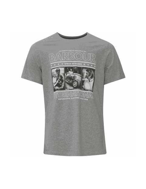 Tee shirt Barbour steve Mcqueen chase grey MTS0933-GY52