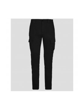 Pantalon CP Company sateen cargo ergonomic fit black 13CMPA186A005529G999
