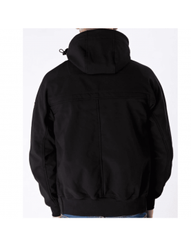Blouson Terrace Cult Soft shell technical jacket à capuche black dos