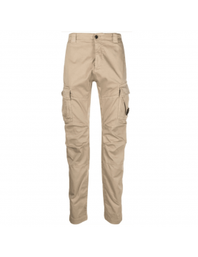 Pantalon CP Company Cargo Lens sateen ergonomic fit cobblestone 14CMPA056A005694G-330