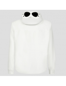 Veste CP Company C.P Shell-R Goggle Jacket 14CMOW001A005968A103 blanc dos
