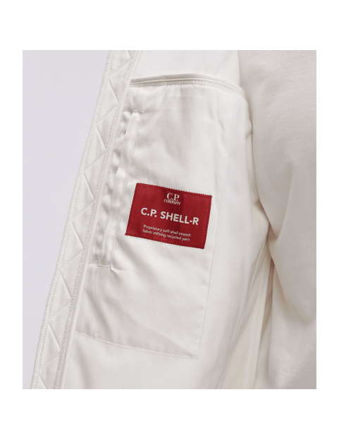 Veste CP Company C.P. Shell-R Goggle Jacket 15CMOW002A006097A103 gauze white detail