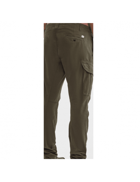 Pantalon CP Company Stretch Sateen Cargo Pants Ergonomic Fit 15CMPA186A005529G683 ivy green dos