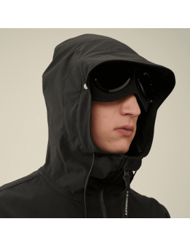 Veste CP Company C.P. Shell-R Goggle Jacket 16CMOW002A005968A999 Black capuche