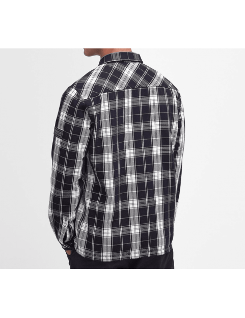 Chemise Overshirt Barbour Diode carreaux MOS0348-BK31 dos