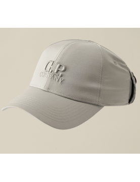 Casquette C.P Company Chrome-R Goggle Cap 16CMAC146A005904A913 grise