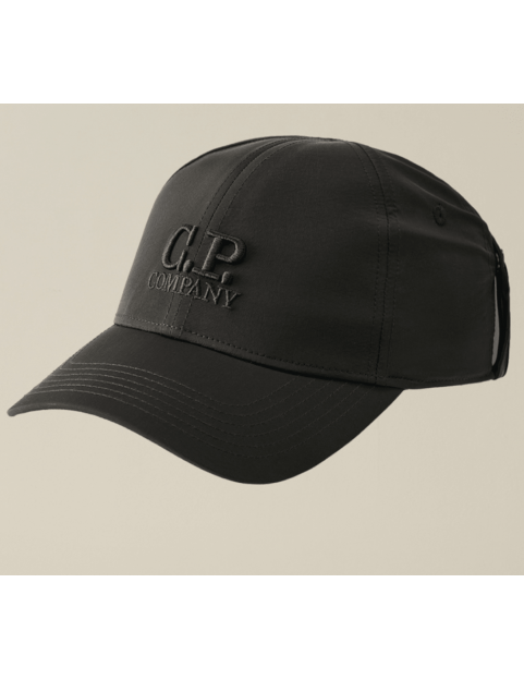 Casquette C.P Company Chrome-R Goggle Cap 16CMAC146A005904A999 Black