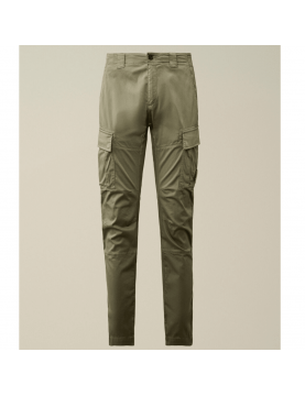 Pantalon C.P Company Stretch Sateen Ergonomic Lens Cargo 16CMPA056A005694G627 Agave Green