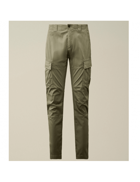 Pantalon C.P Company Stretch Sateen Ergonomic Lens Cargo 16CMPA056A005694G627 Agave Green