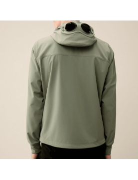 Veste CP Company C.P. Shell-R Goggle Jacket 16CMOW002A005968A627 Agave Green dos