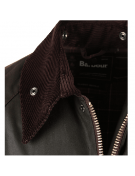Veste Barbour Classic Bedale MWX0010 OL71 Olive  detail col
