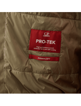 Blouson CP Company Pro Tek Hooded Padded 17CMOw014A004117A-999 Black interieur