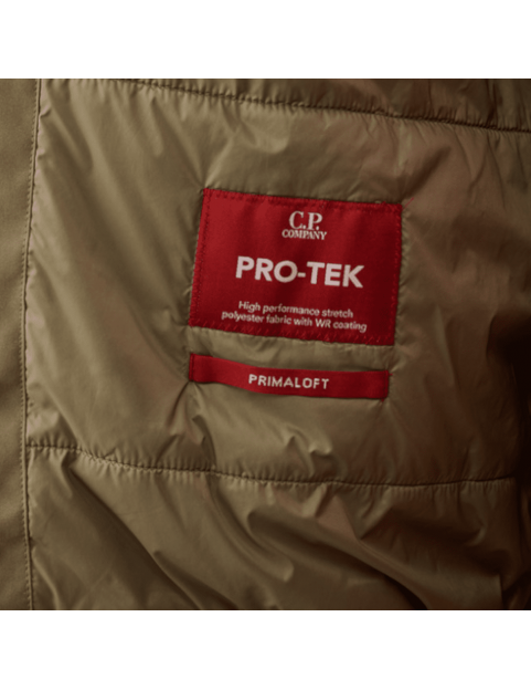 Blouson CP Company Pro Tek Hooded Padded 17CMOw014A004117A-999 Black interieur