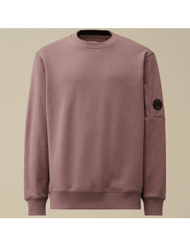 Sweat CP Company Diagonal Raised Fleece Sweatshirt crew neck 17CMSS023A005086W806-683 Purple Dove