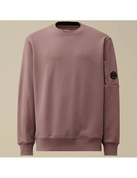 Sweat CP Company Diagonal Raised Fleece Sweatshirt crew neck 17CMSS023A005086W806-683 Purple Dove