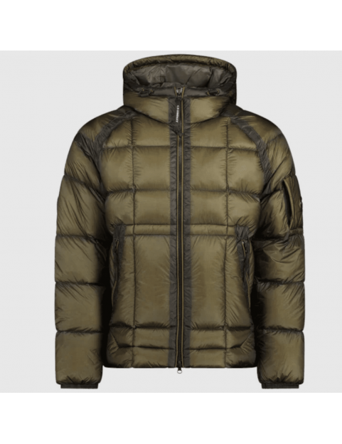 Blouson CP Company D.D. Shell Hooded Down Jacket 17CMOW210A006099A-683 Ivy Green