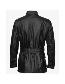 Veste Belstaff Trialmaster coton ciré 100033-Black dos