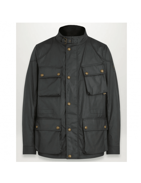 Veste Belstaff Fieldmaster 100034 coton ciré Black