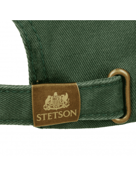 Casquette Stetson Lenloy Cotton vert 7721110-4 boucle