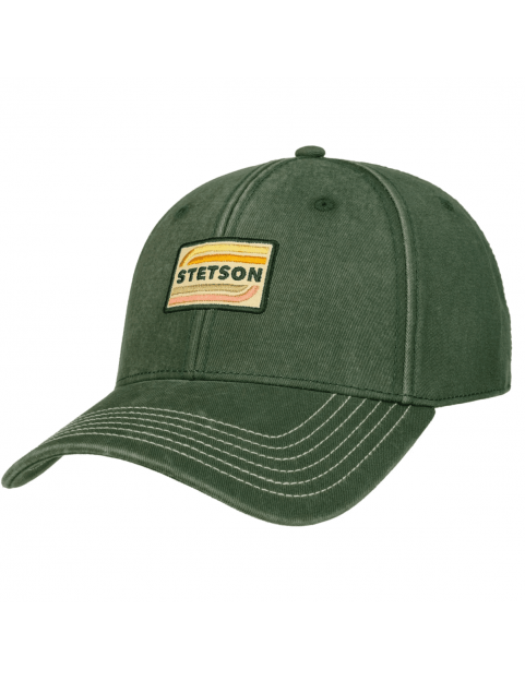 Casquette Stetson Lenloy Cotton vert 7721110-4