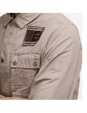 Veste Barbour Workers Casual Jacket MCA0976BE51 Timberwolf logo