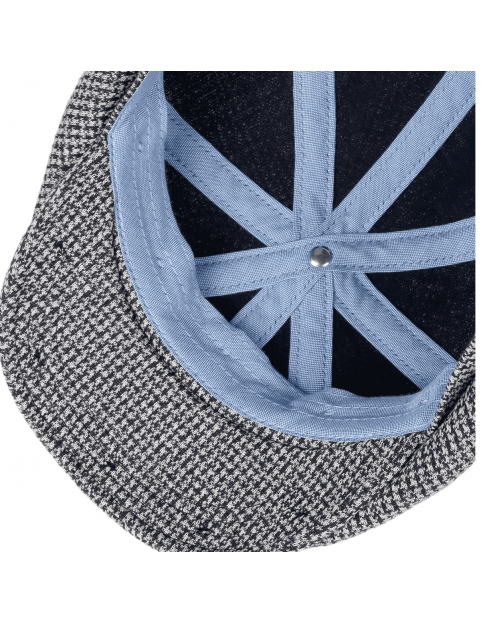 Casquette Stetson Hatteras plate en jersey de coton 6841207-120 interieur