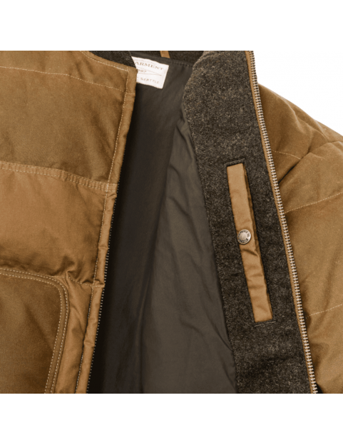 Blouson Filson Down Bomber Jacket FMCPS0095 W0121W0 240 Dark Tan  detail interieur