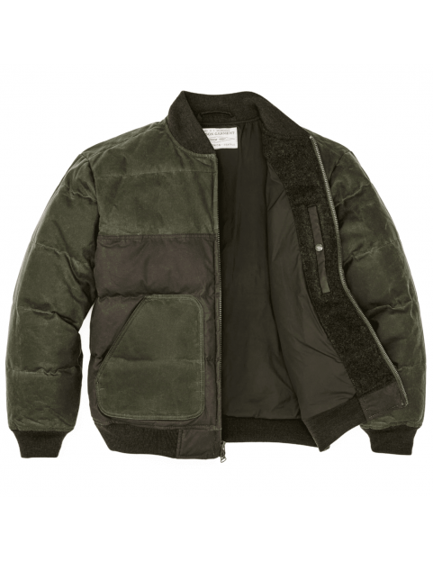 Blouson Filson Down Bomber Jacket FMCPS0095 W0121W0 308 Otter Green interieur