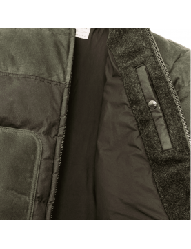 Blouson Filson Down Bomber Jacket FMCPS0095 W0121W0 308 Otter Green detail interieur