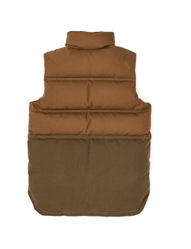 Gilet Filson Doudoune Down Cruiser vest FMGIL0005 W0117W0121 240 Dark Tan dos