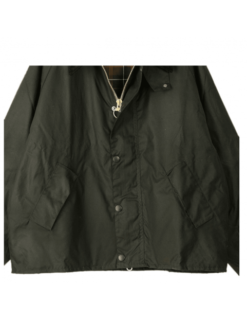 Veste Barbour OS Transport MWX1678 Olive detail