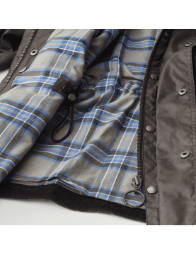 Veste Belstaff Fieldmaster en coton ciré 170 gr 105300 FDOLI52  Fadded Olive interieur