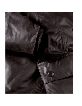 Veste Barbour Bedale MWX0018 RU52 coton ciré Marron poches