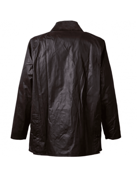 Veste Barbour Bedale MWX0018 RU52 coton ciré Marron dos