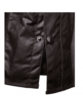 Veste Barbour Bedale MWX0018 RU52 coton ciré Marron arriere