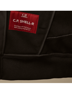 Blouson C.P Company Hiver CP Shell R Hooded Jacket RFCMOW701A006097A-999 Black interieur