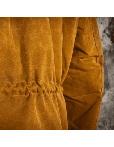 Snow Parka Fleurs de Bagne coton waxé Halley Stevensons Gold dos