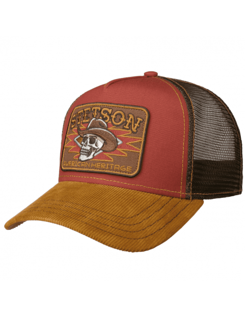 Casquette Stetson Trucker Cowboy Skull 7741106-68
