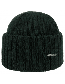 Bonnet Stetson Northport en laine merino 8519301-4 Vert Foncé