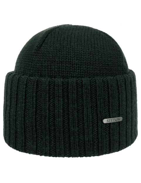 Bonnet Stetson Northport en laine merino 8519301-4 Vert Foncé