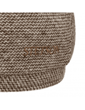 Casquette Stetson Plate 6 Panel Undyed Wool 6640804-70 detail