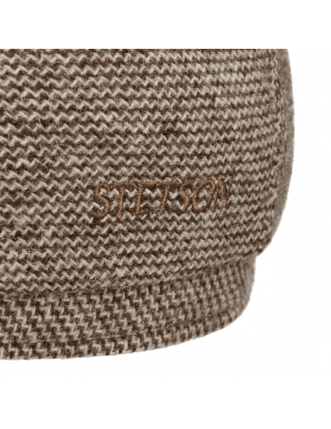 Casquette Stetson Plate 6 Panel Undyed Wool 6640804-70 detail