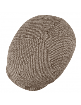 Casquette Stetson Plate 6 Panel Undyed Wool 6640804-70 haut