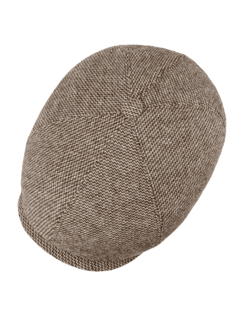 Casquette Stetson Plate 6 Panel Undyed Wool 6640804-70 haut